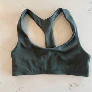 AIRLIFT ADVANTAGE RACERBACK Sports BRA - Forest Green - Size S
